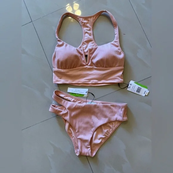 Sanctuary Swim Divas im The Details Paisley Set Bikini Top & High Rise Bottom M - Picture 16 of 16